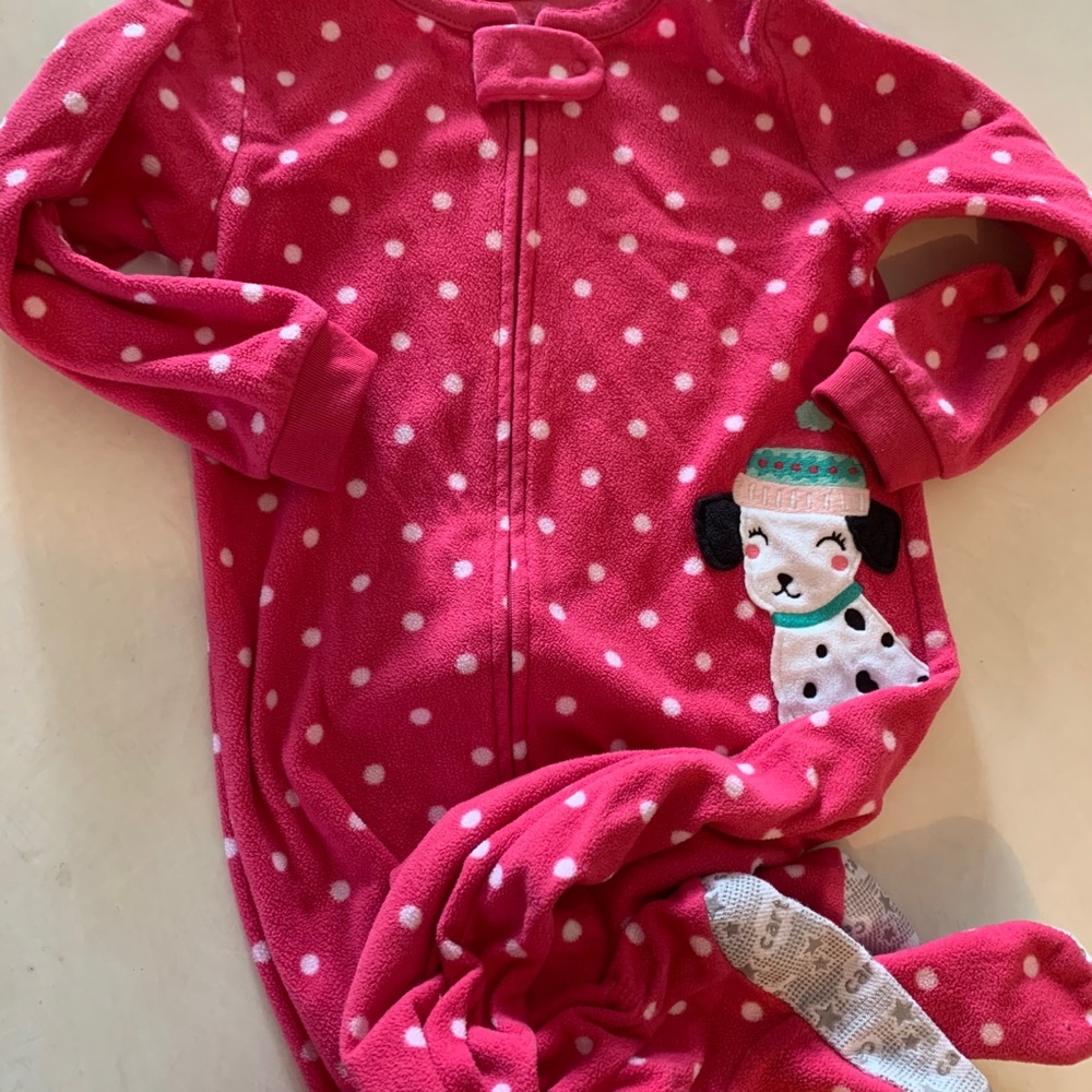 3T Girls Fleece Onesie